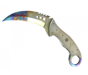 Faca Talon (★) | Aquecimento de Aço PATTERN 372 BLUE GEM TIER 4 (Testada em Campo 0.19)